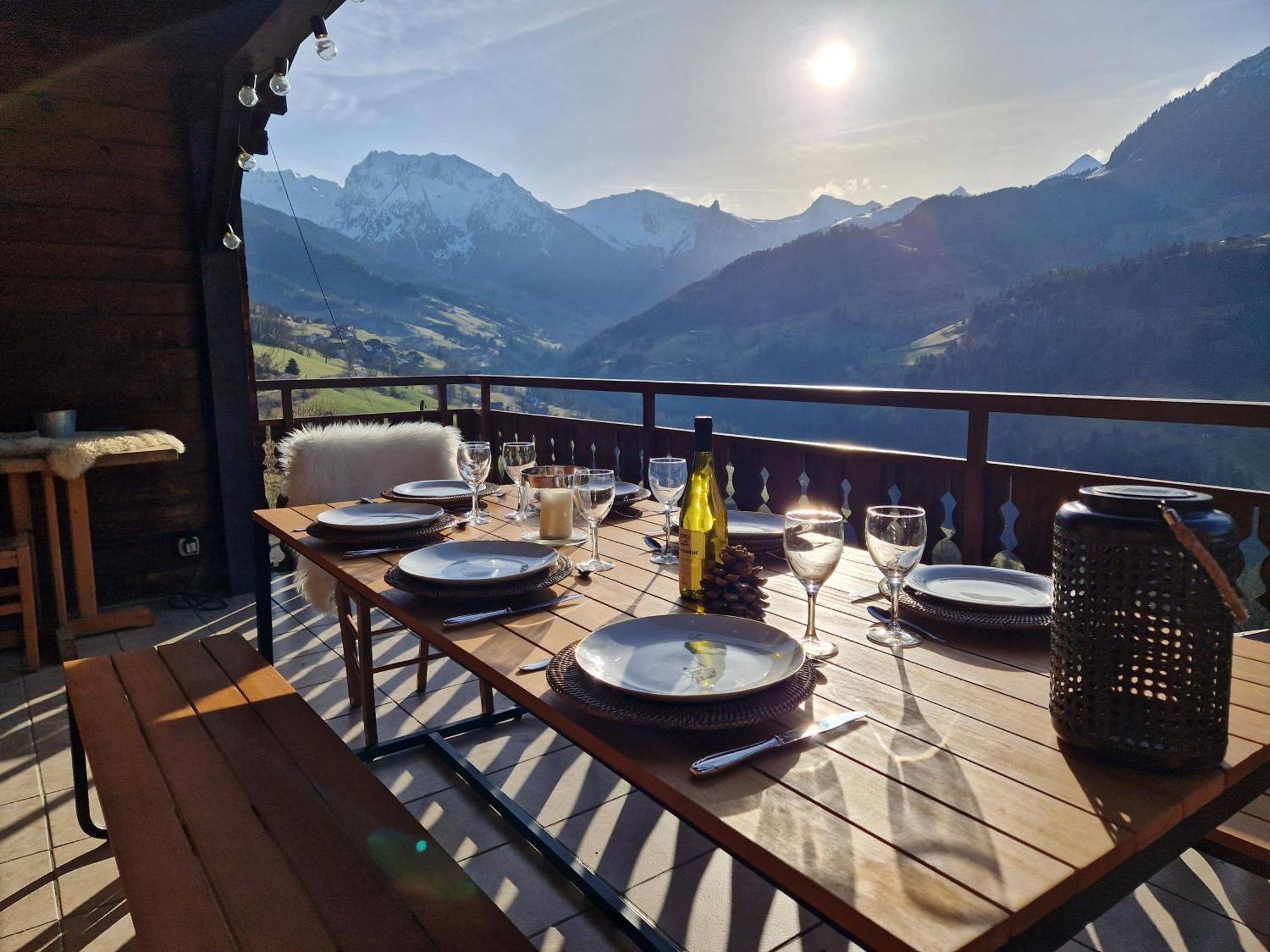Chalet De Manigod Kültér fotó